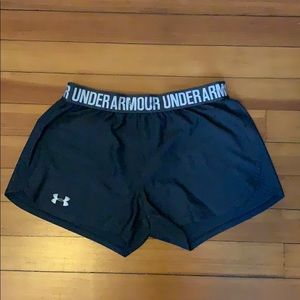 womens under armour shorts